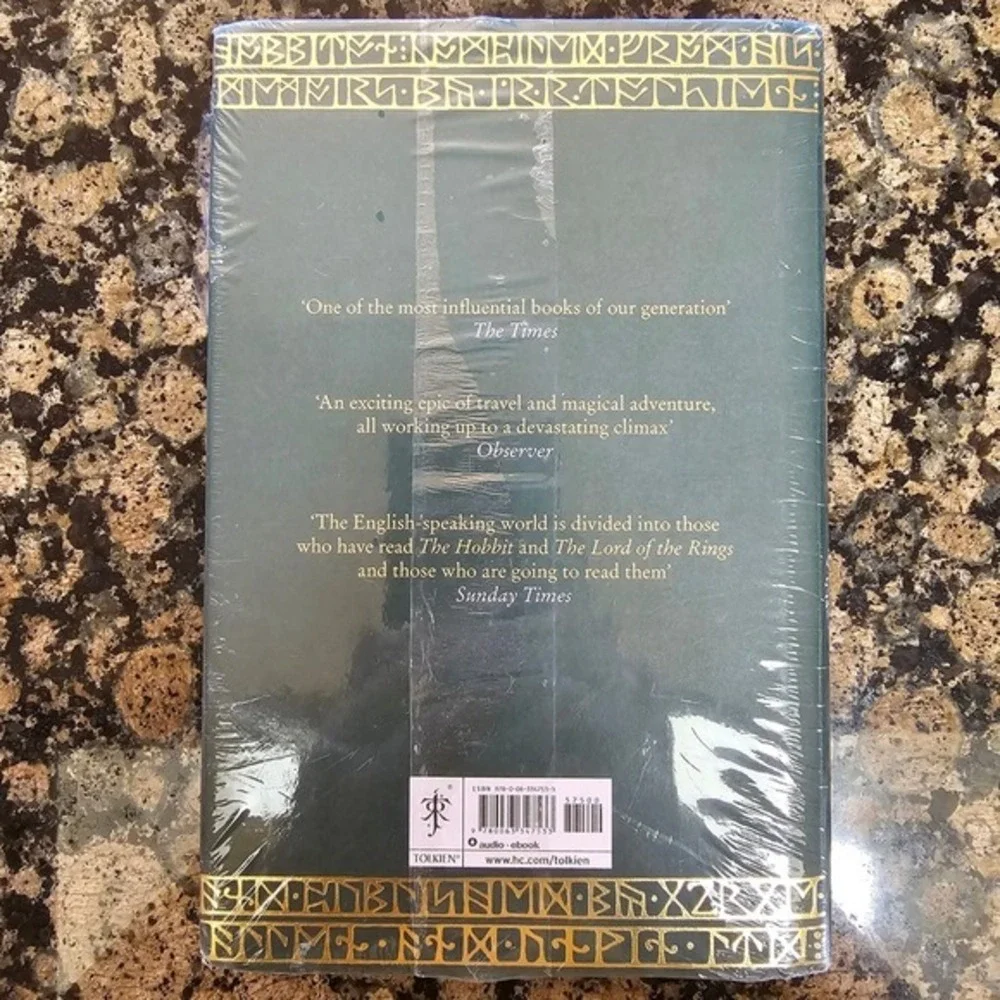 The‎ Hobbit Deluxe Tolkien Illustrated Editions by the Author Stenciled Edges HC